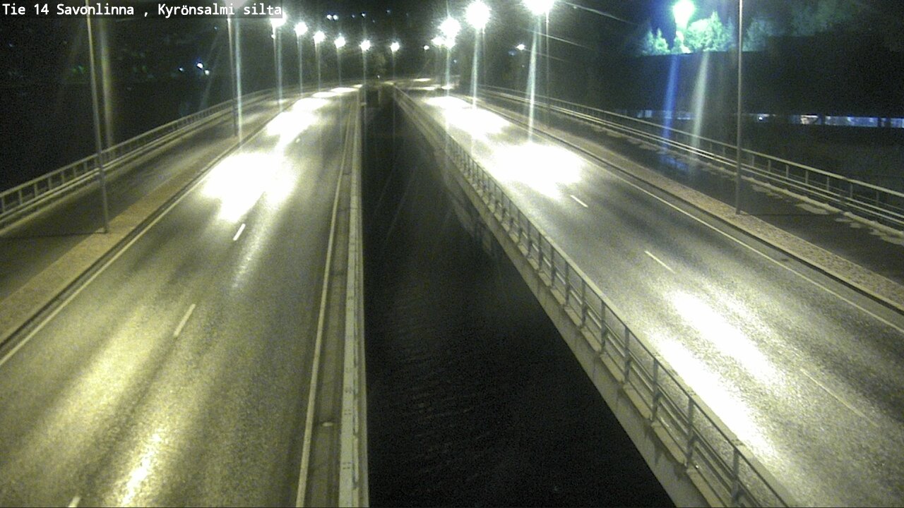 Weather Camera Image Road 14 Savonlinna, Kyrönsalmi, Savonlinna, Etelä-Savo