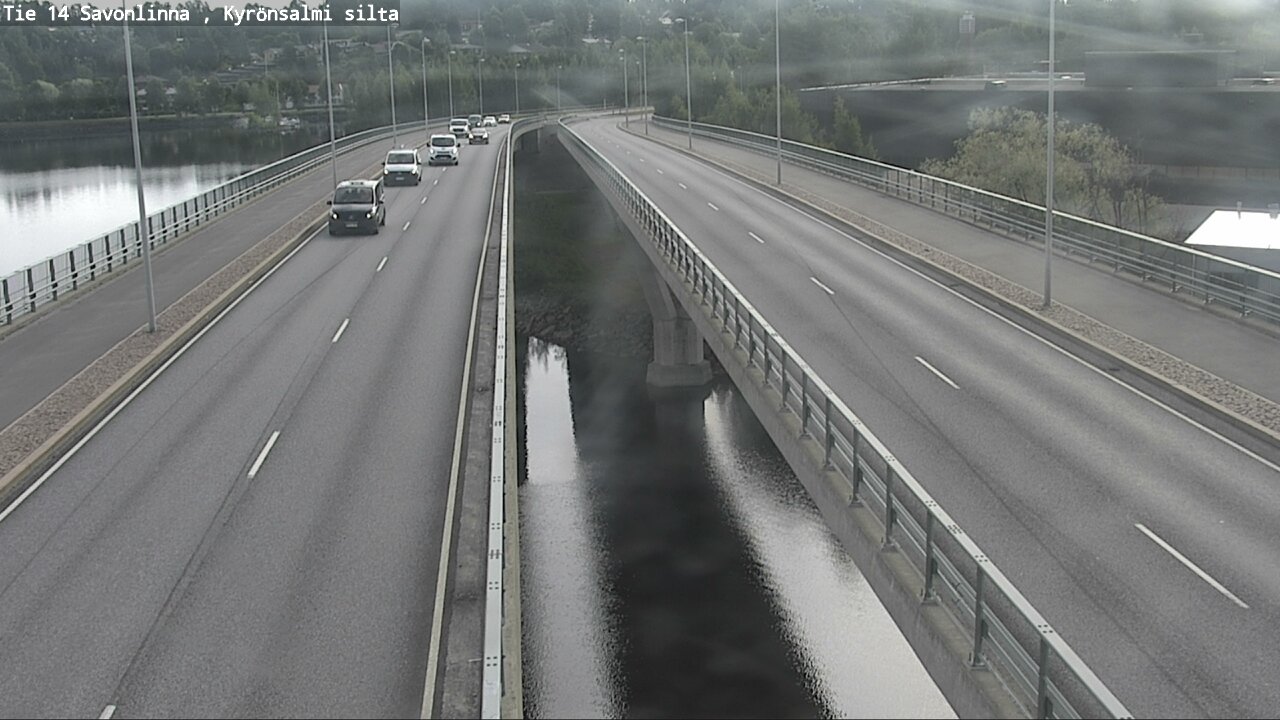 Weather Camera Image Road 14 Savonlinna, Kyrönsalmi, Savonlinna, Etelä-Savo