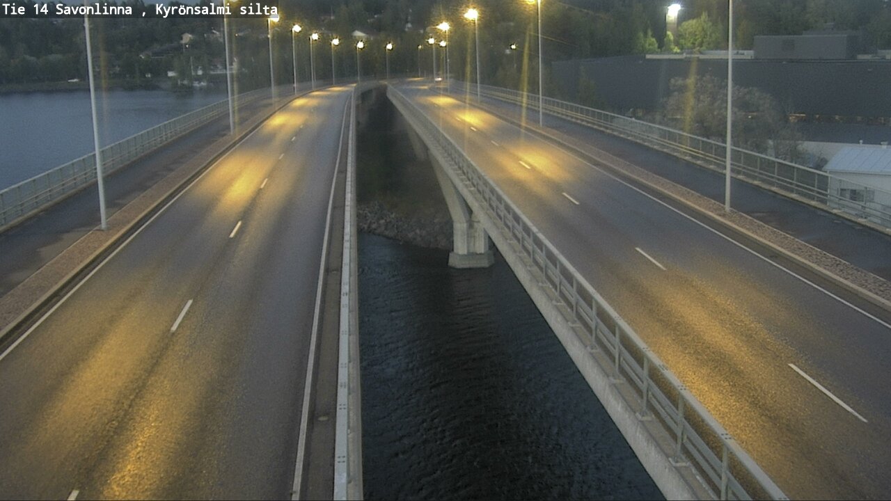 Weather Camera Image Road 14 Savonlinna, Kyrönsalmi, Savonlinna, Etelä-Savo