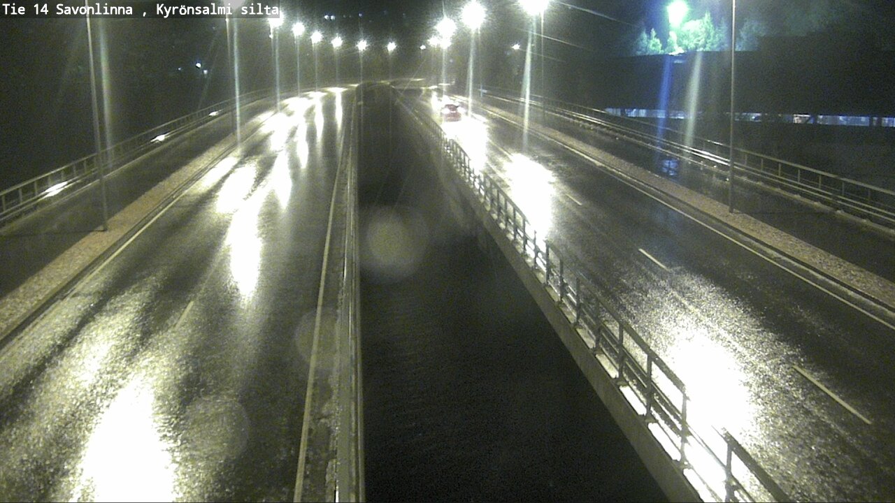 Weather Camera Image Road 14 Savonlinna, Kyrönsalmi, Savonlinna, Etelä-Savo