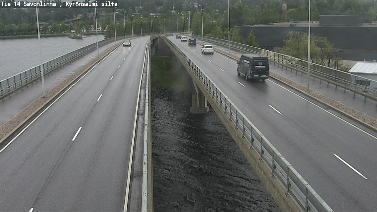 Weather Camera Image Väg 14 Nyslott, Kyrönsalmi, Savonlinna, Etelä-Savo
