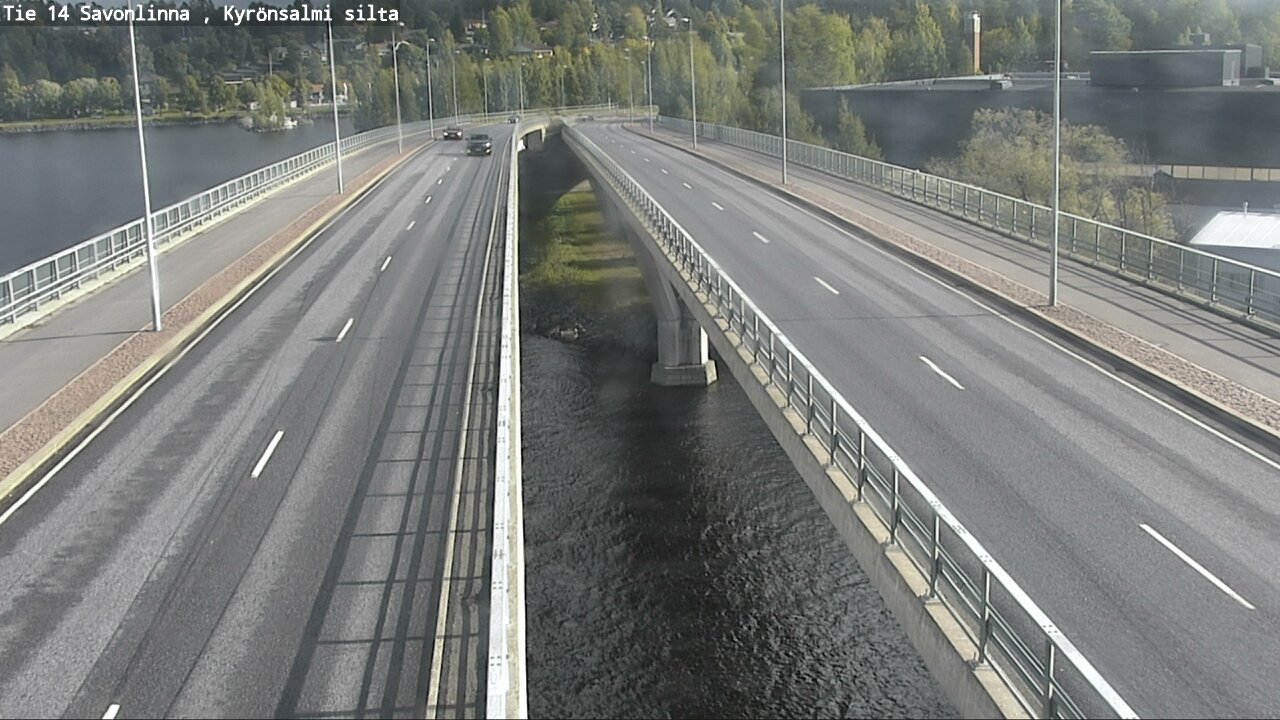 Weather Camera Image Road 14 Savonlinna, Kyrönsalmi, Savonlinna, Etelä-Savo