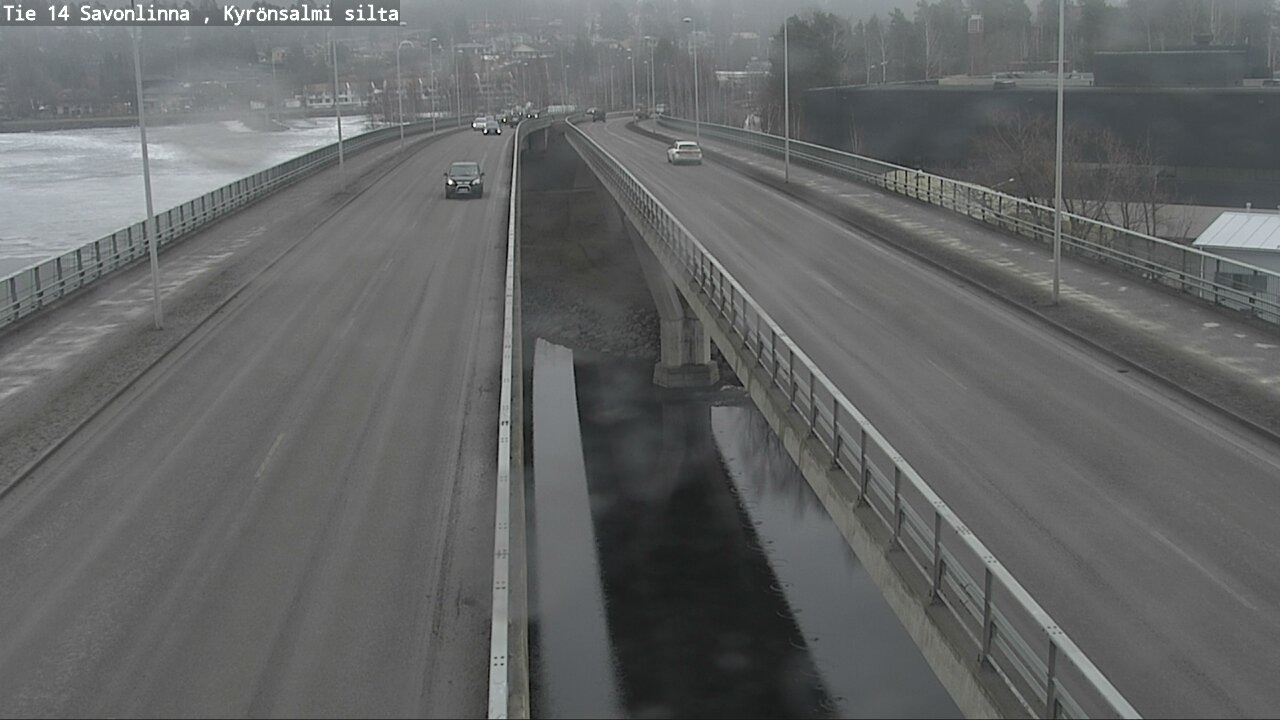 Weather Camera Image Väg 14 Nyslott, Kyrönsalmi, Savonlinna, Etelä-Savo
