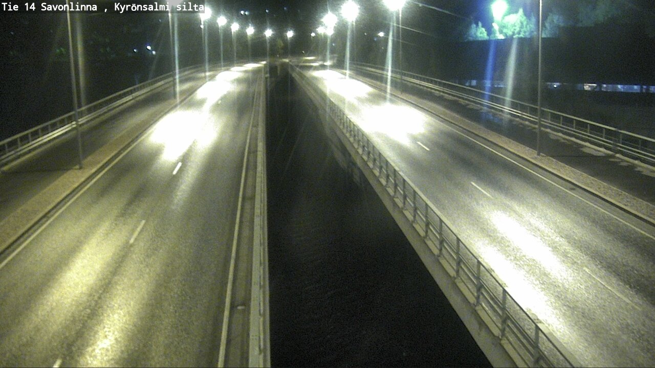 Weather Camera Image Road 14 Savonlinna, Kyrönsalmi, Savonlinna, Etelä-Savo