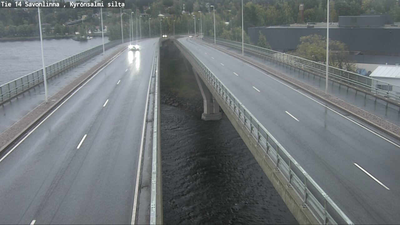Weather Camera Image Road 14 Savonlinna, Kyrönsalmi, Savonlinna, Etelä-Savo