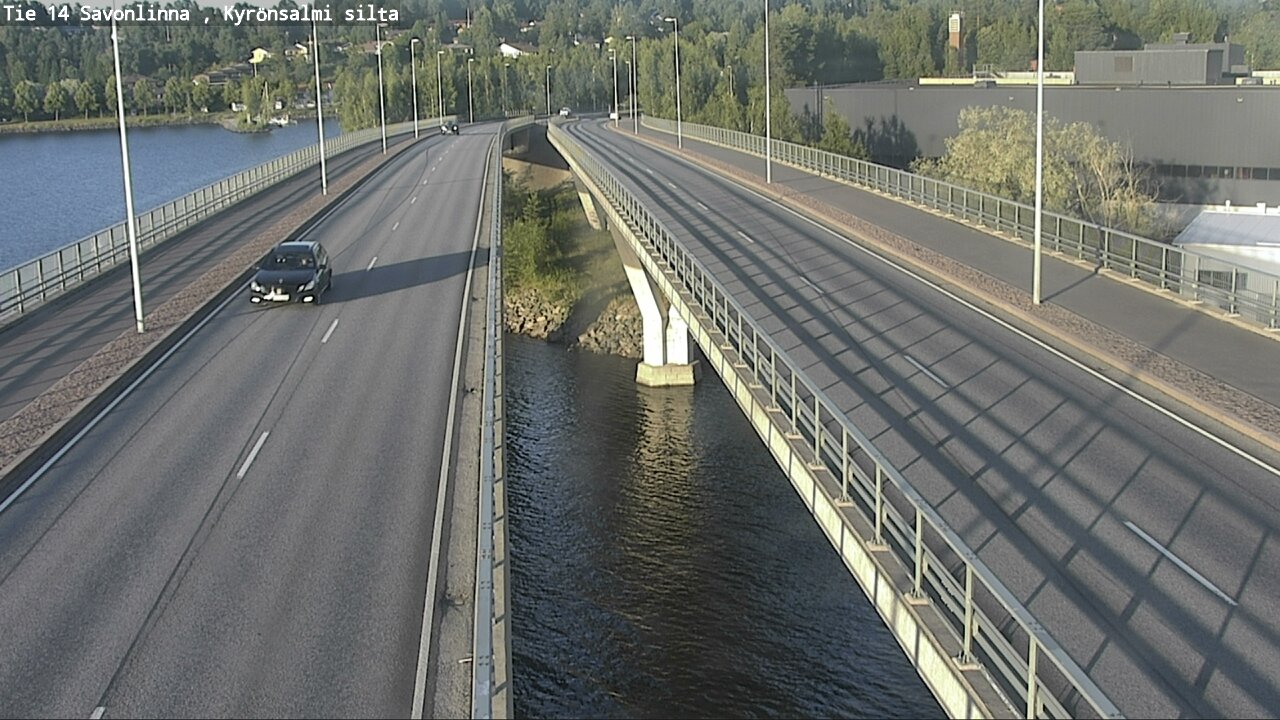 Kelikamerat Kuva Tie 14 Savonlinna, Kyrönsalmi, Savonlinna, Etelä-Savo