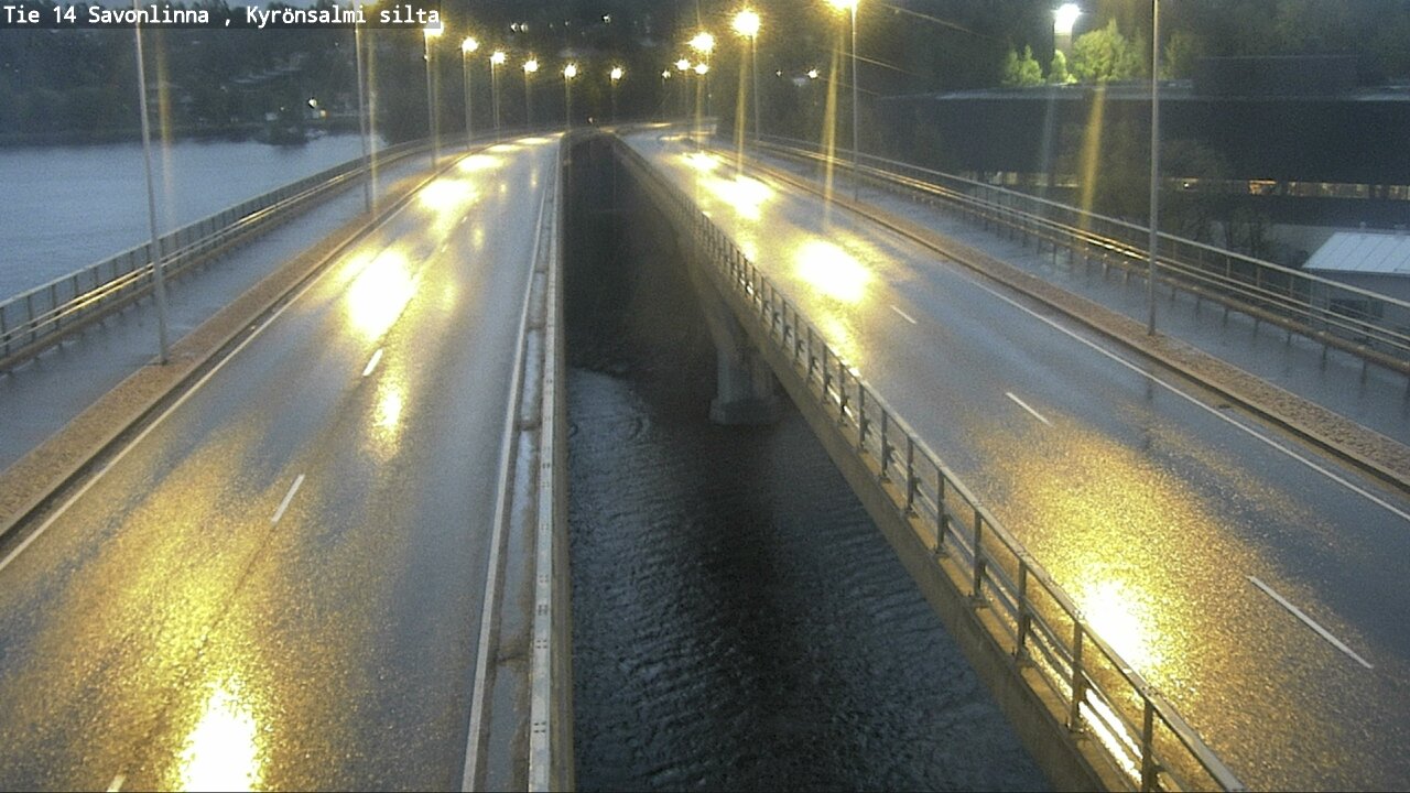 Weather Camera Image Road 14 Savonlinna, Kyrönsalmi, Savonlinna, Etelä-Savo