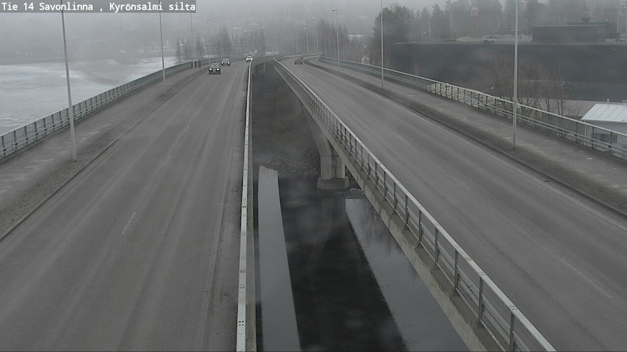 Weather Camera Image Väg 14 Nyslott, Kyrönsalmi, Savonlinna, Etelä-Savo
