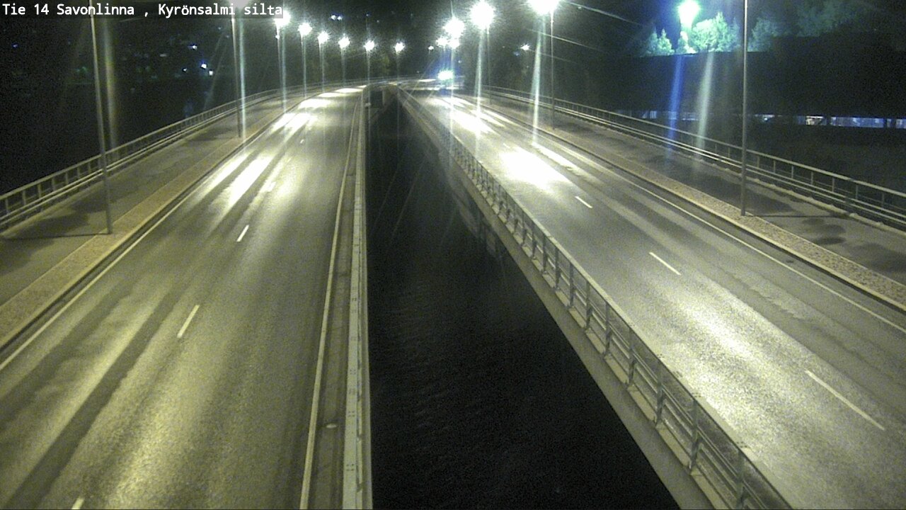 Weather Camera Image Road 14 Savonlinna, Kyrönsalmi, Savonlinna, Etelä-Savo