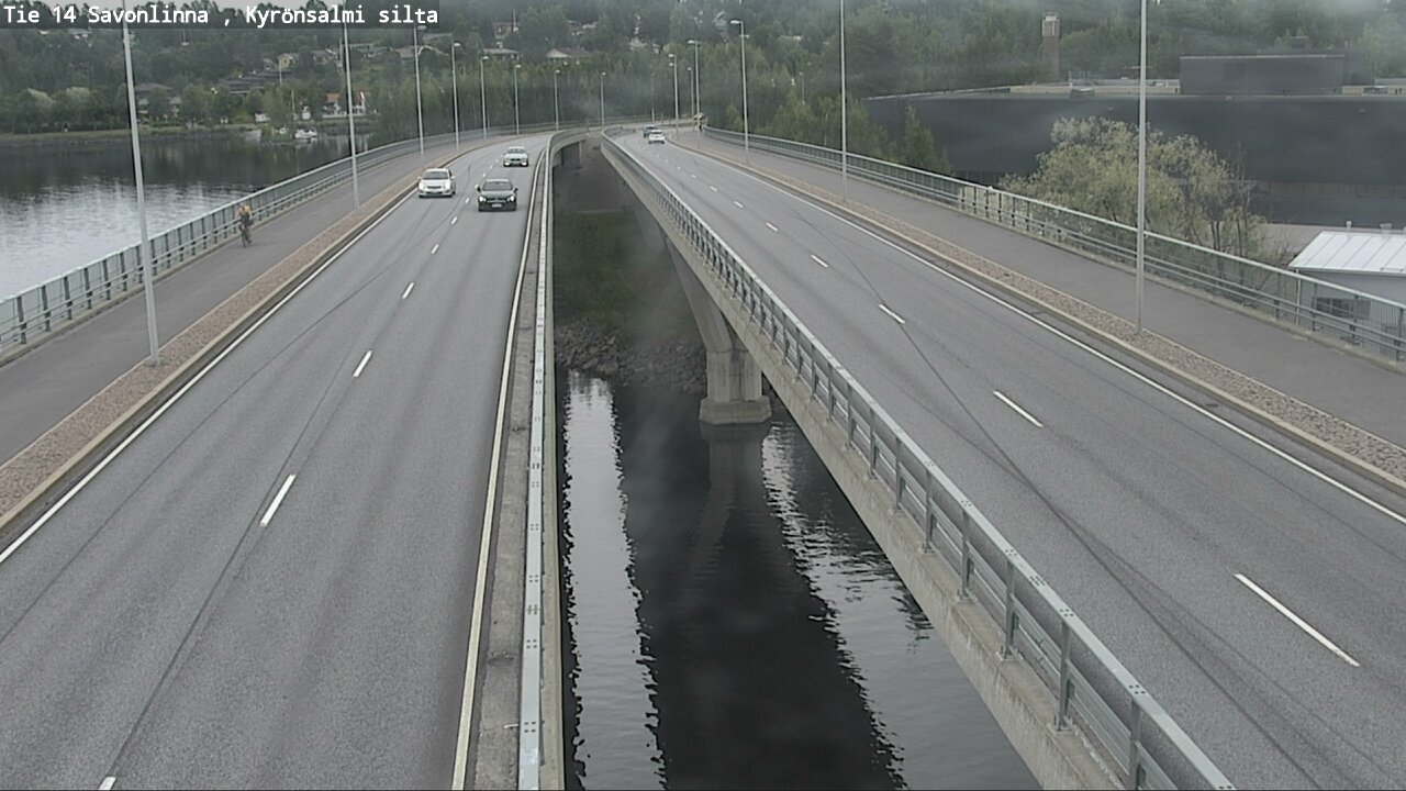 Weather Camera Image Road 14 Savonlinna, Kyrönsalmi, Savonlinna, Etelä-Savo