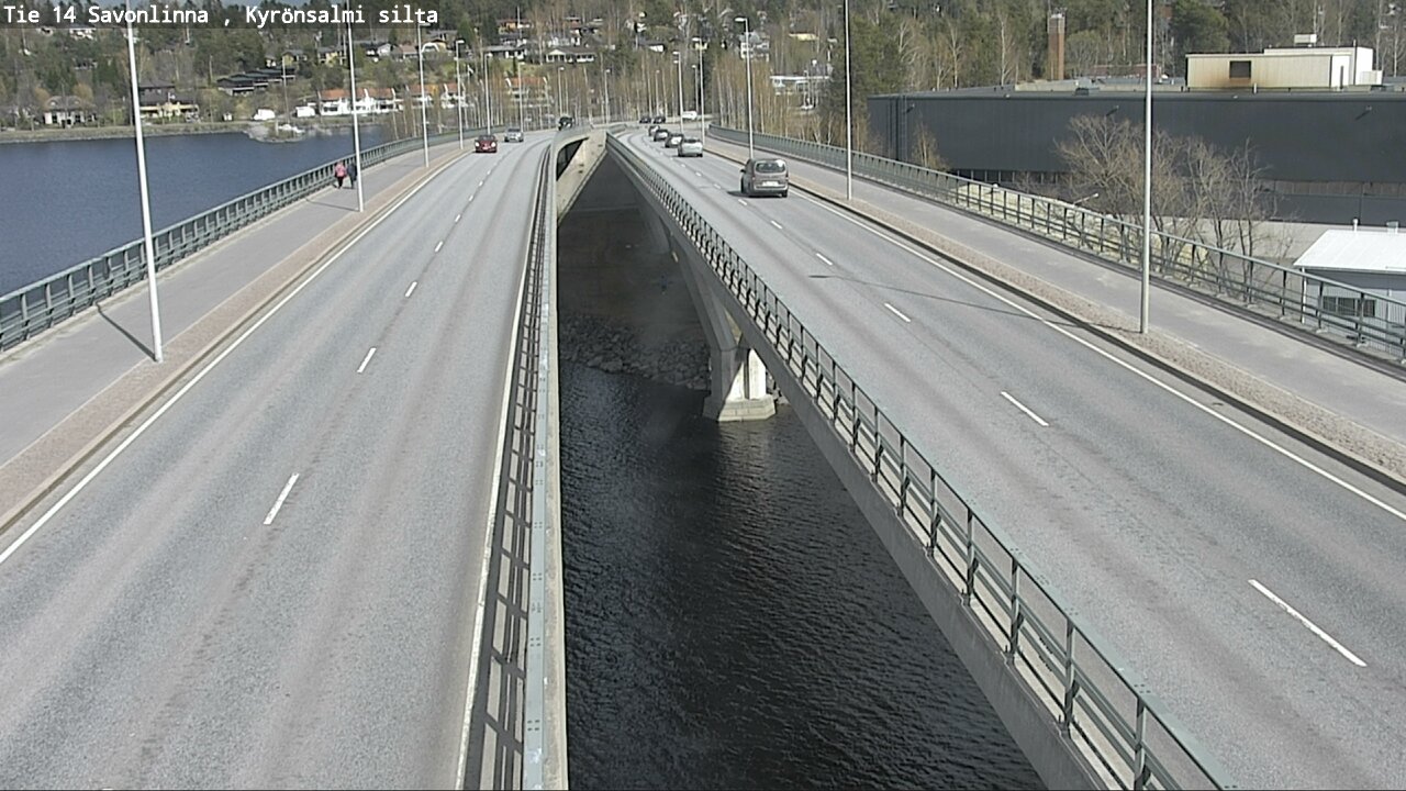Weather Camera Image Road 14 Savonlinna, Kyrönsalmi, Savonlinna, Etelä-Savo