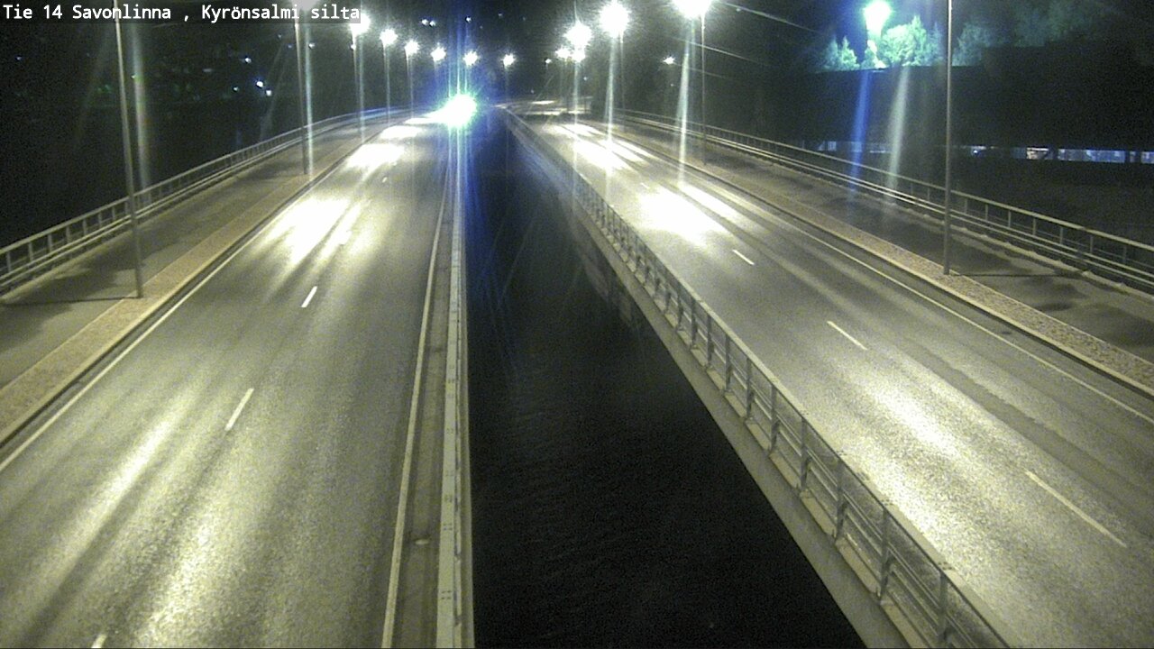 Weather Camera Image Road 14 Savonlinna, Kyrönsalmi, Savonlinna, Etelä-Savo