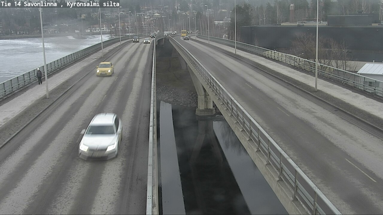 Weather Camera Image Väg 14 Nyslott, Kyrönsalmi, Savonlinna, Etelä-Savo