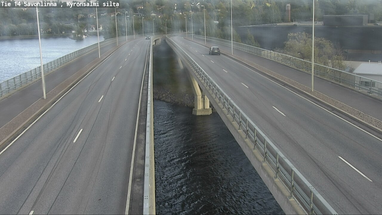 Weather Camera Image Road 14 Savonlinna, Kyrönsalmi, Savonlinna, Etelä-Savo