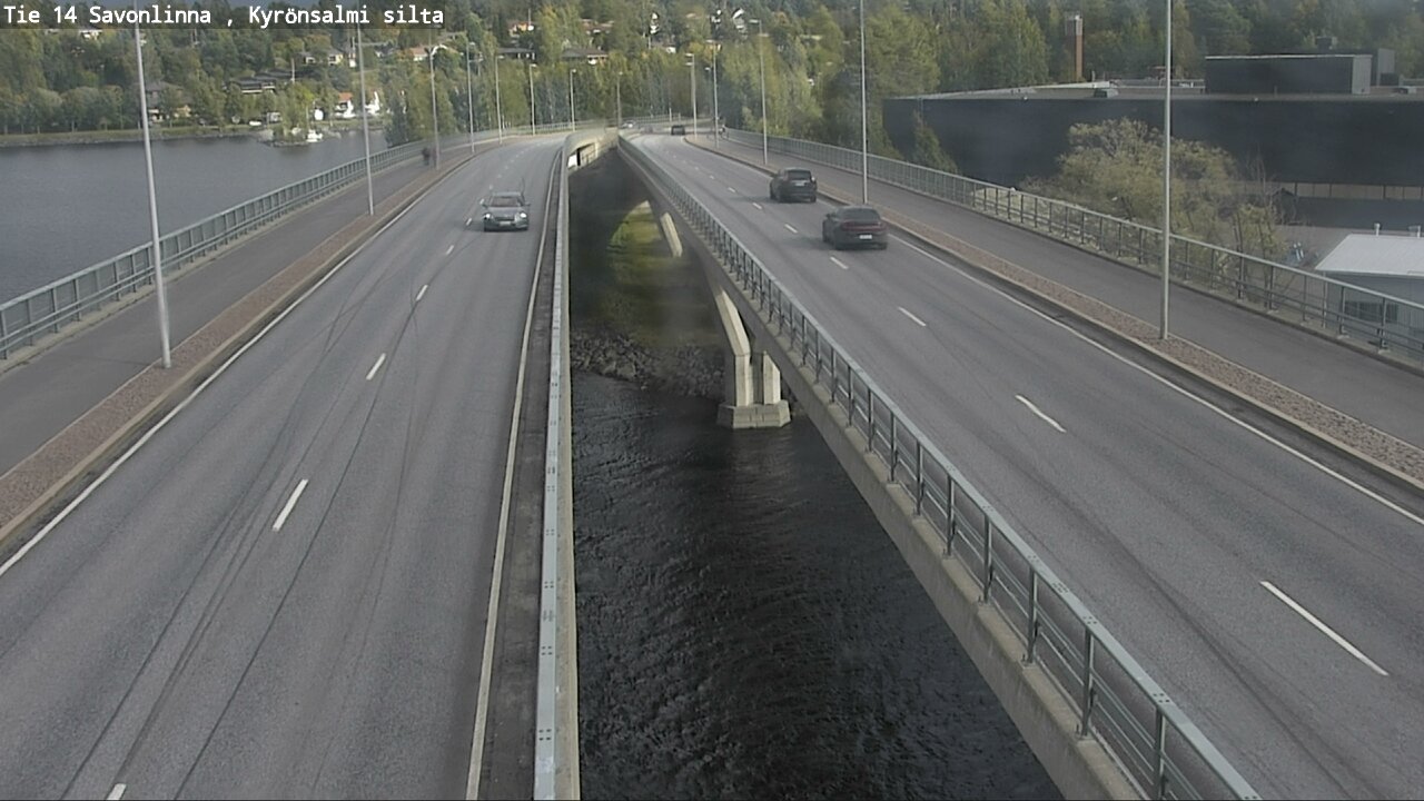 Weather Camera Image Road 14 Savonlinna, Kyrönsalmi, Savonlinna, Etelä-Savo