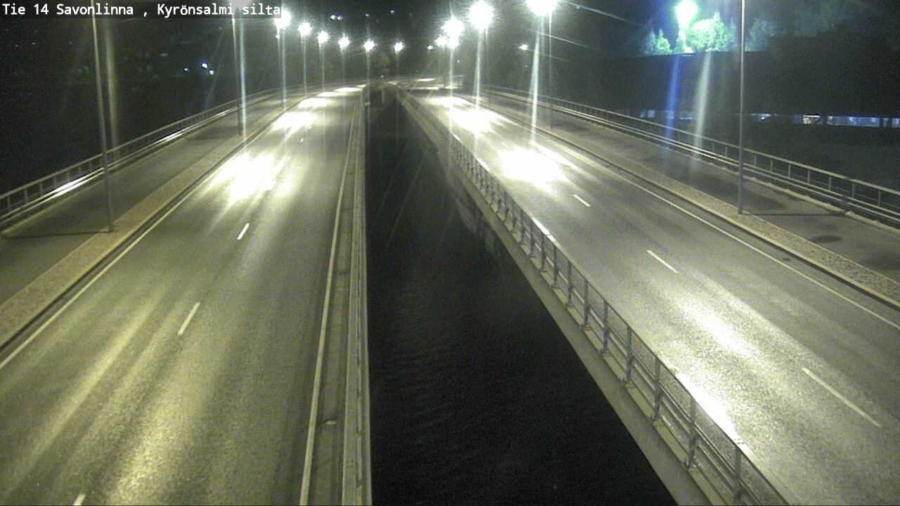 Weather Camera Image Road 14 Savonlinna, Kyrönsalmi, Savonlinna, Etelä-Savo