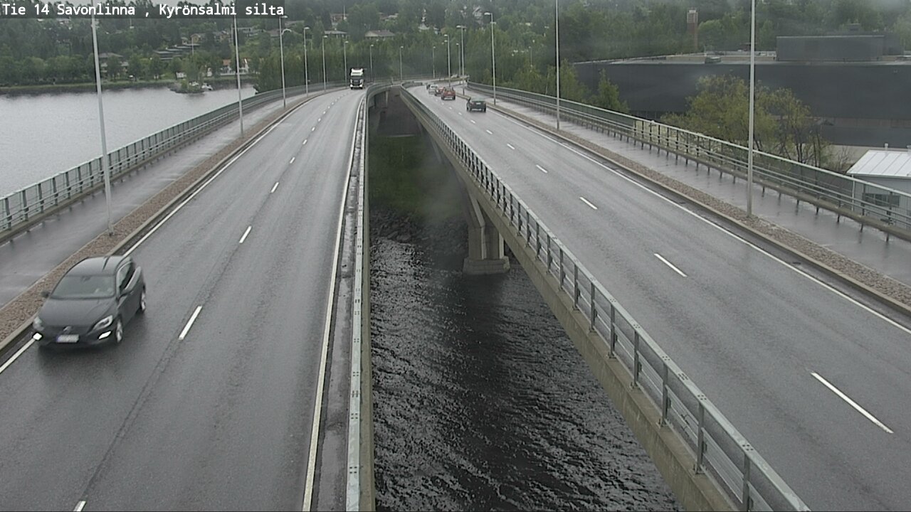 Weather Camera Image Road 14 Savonlinna, Kyrönsalmi, Savonlinna, Etelä-Savo