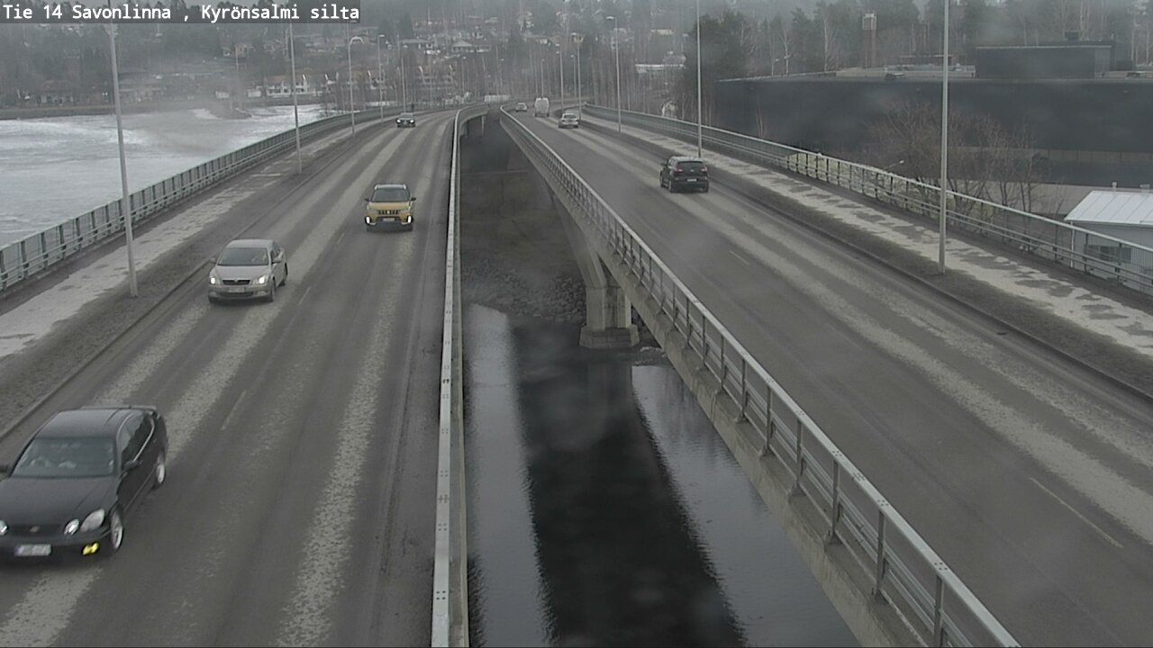 Weather Camera Image Väg 14 Nyslott, Kyrönsalmi, Savonlinna, Etelä-Savo