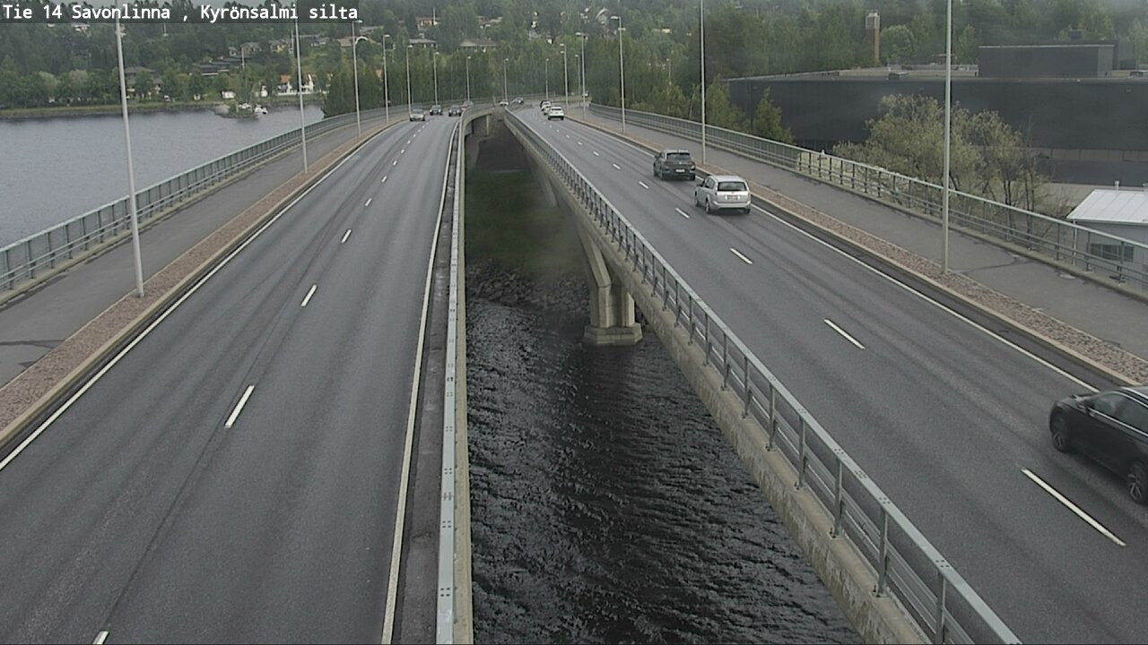 Weather Camera Image Road 14 Savonlinna, Kyrönsalmi, Savonlinna, Etelä-Savo