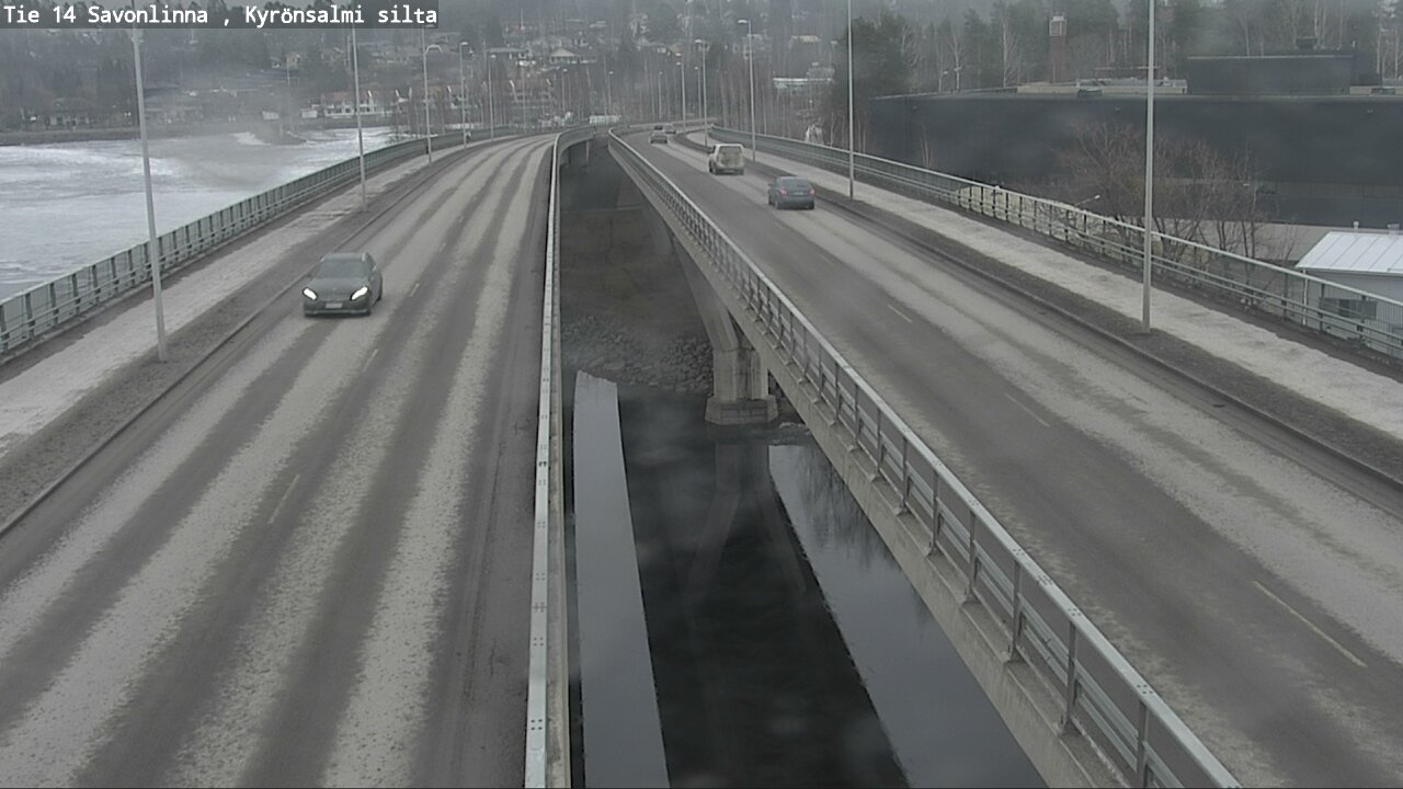 Weather Camera Image Väg 14 Nyslott, Kyrönsalmi, Savonlinna, Etelä-Savo