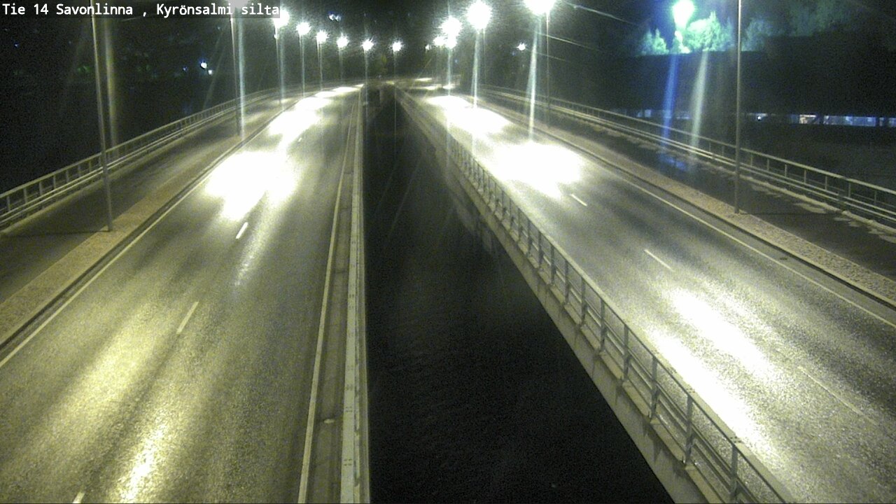 Weather Camera Image Road 14 Savonlinna, Kyrönsalmi, Savonlinna, Etelä-Savo