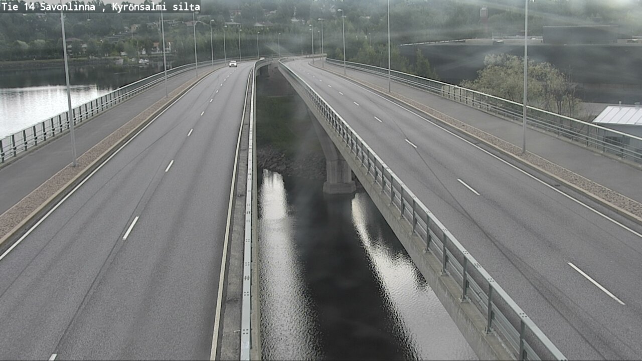 Weather Camera Image Road 14 Savonlinna, Kyrönsalmi, Savonlinna, Etelä-Savo