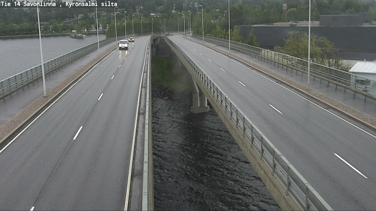 Weather Camera Image Väg 14 Nyslott, Kyrönsalmi, Savonlinna, Etelä-Savo