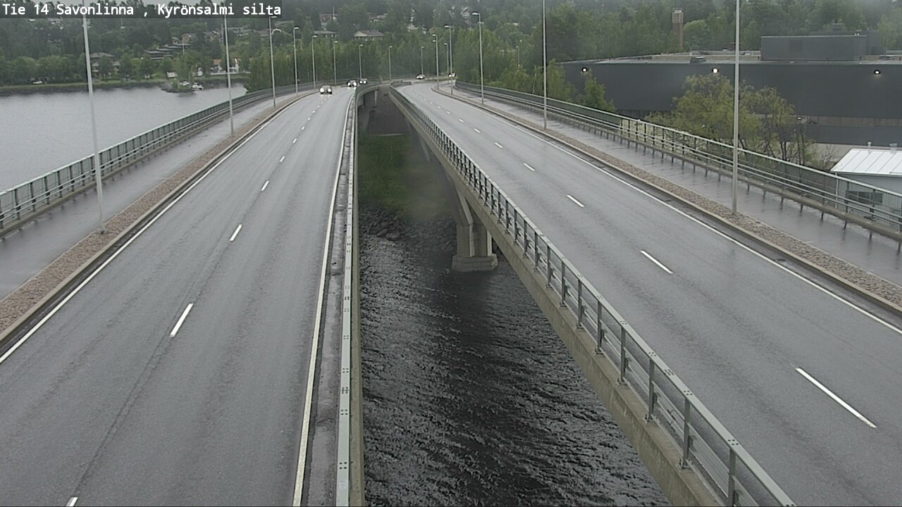 Weather Camera Image Road 14 Savonlinna, Kyrönsalmi, Savonlinna, Etelä-Savo