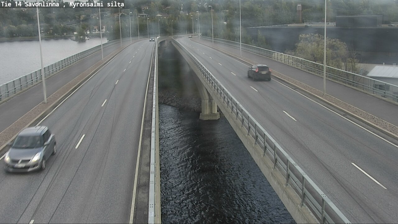 Weather Camera Image Road 14 Savonlinna, Kyrönsalmi, Savonlinna, Etelä-Savo