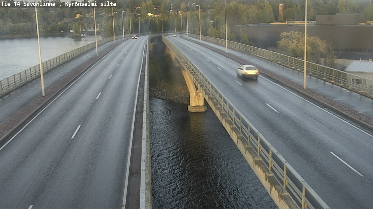 Weather Camera Image Road 14 Savonlinna, Kyrönsalmi, Savonlinna, Etelä-Savo