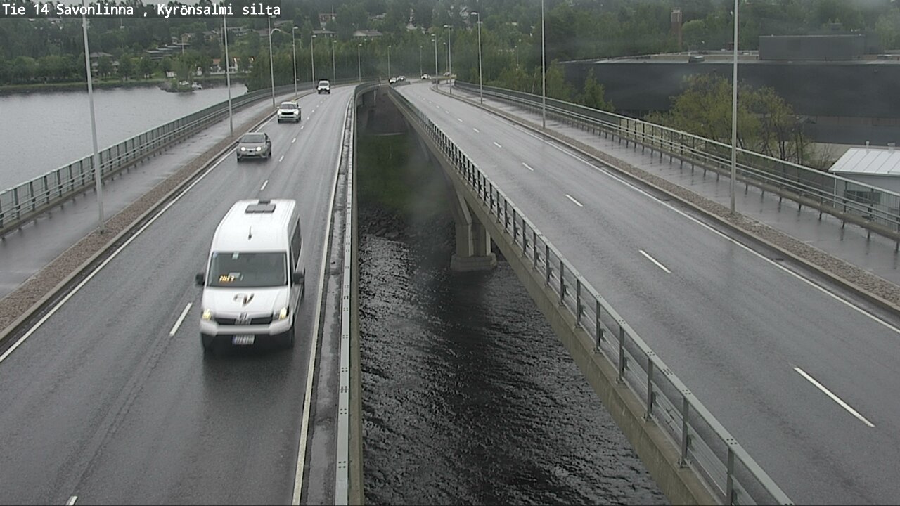 Weather Camera Image Road 14 Savonlinna, Kyrönsalmi, Savonlinna, Etelä-Savo