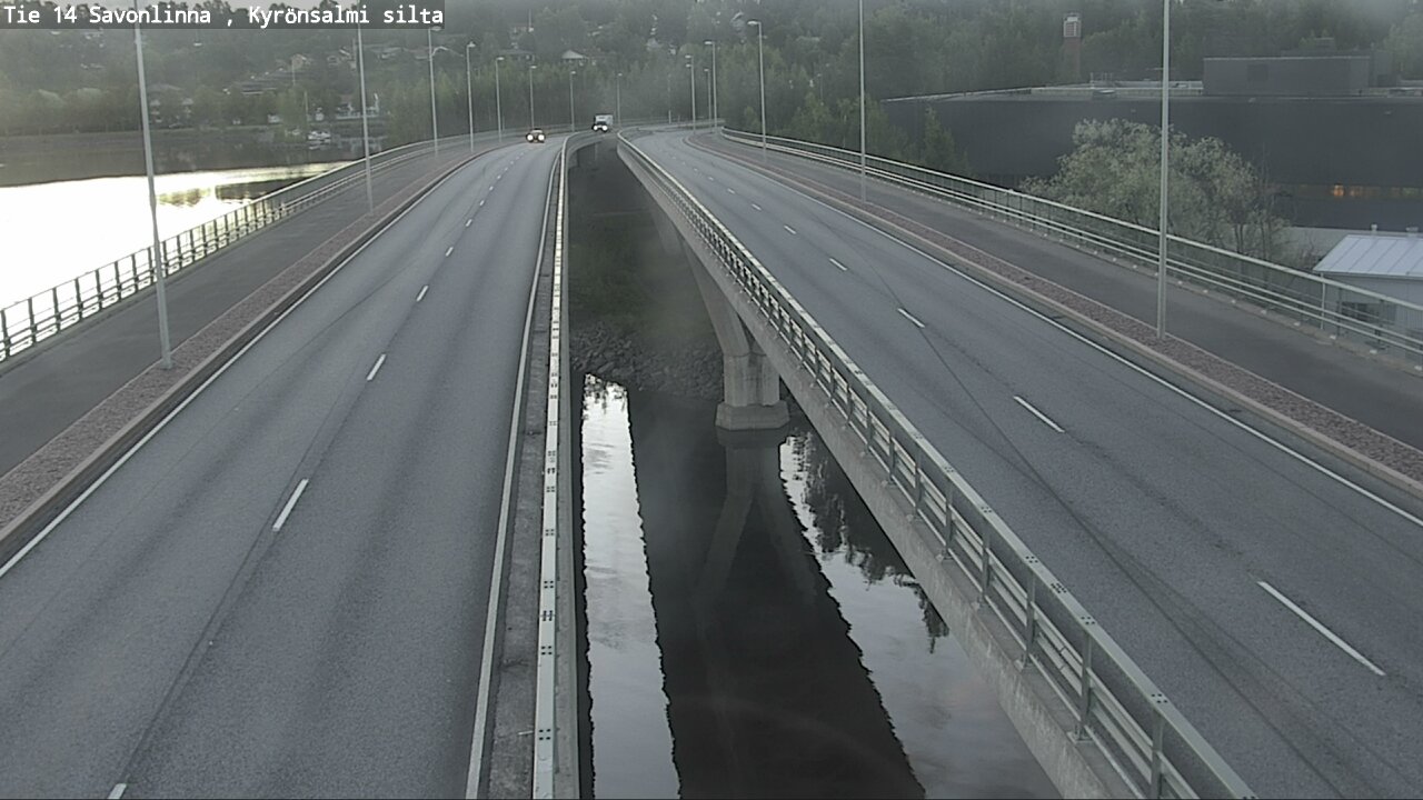 Weather Camera Image Road 14 Savonlinna, Kyrönsalmi, Savonlinna, Etelä-Savo