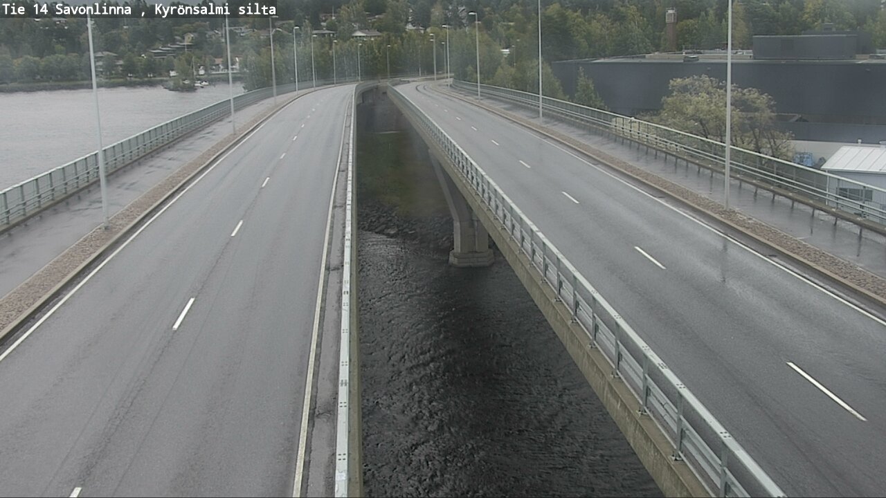 Weather Camera Image Road 14 Savonlinna, Kyrönsalmi, Savonlinna, Etelä-Savo