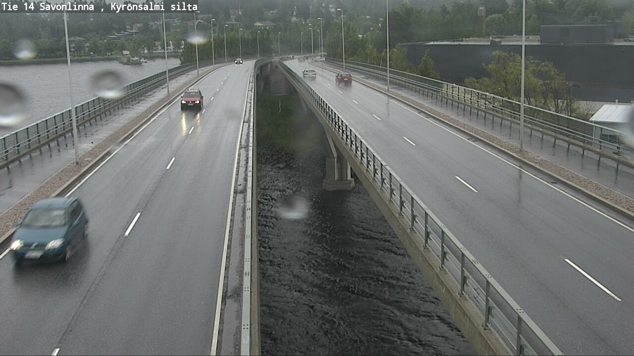 Weather Camera Image Väg 14 Nyslott, Kyrönsalmi, Savonlinna, Etelä-Savo