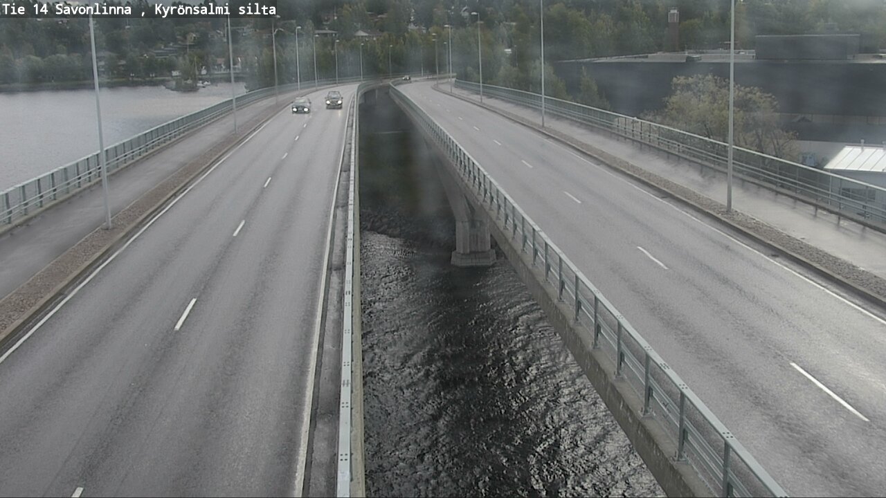 Weather Camera Image Road 14 Savonlinna, Kyrönsalmi, Savonlinna, Etelä-Savo