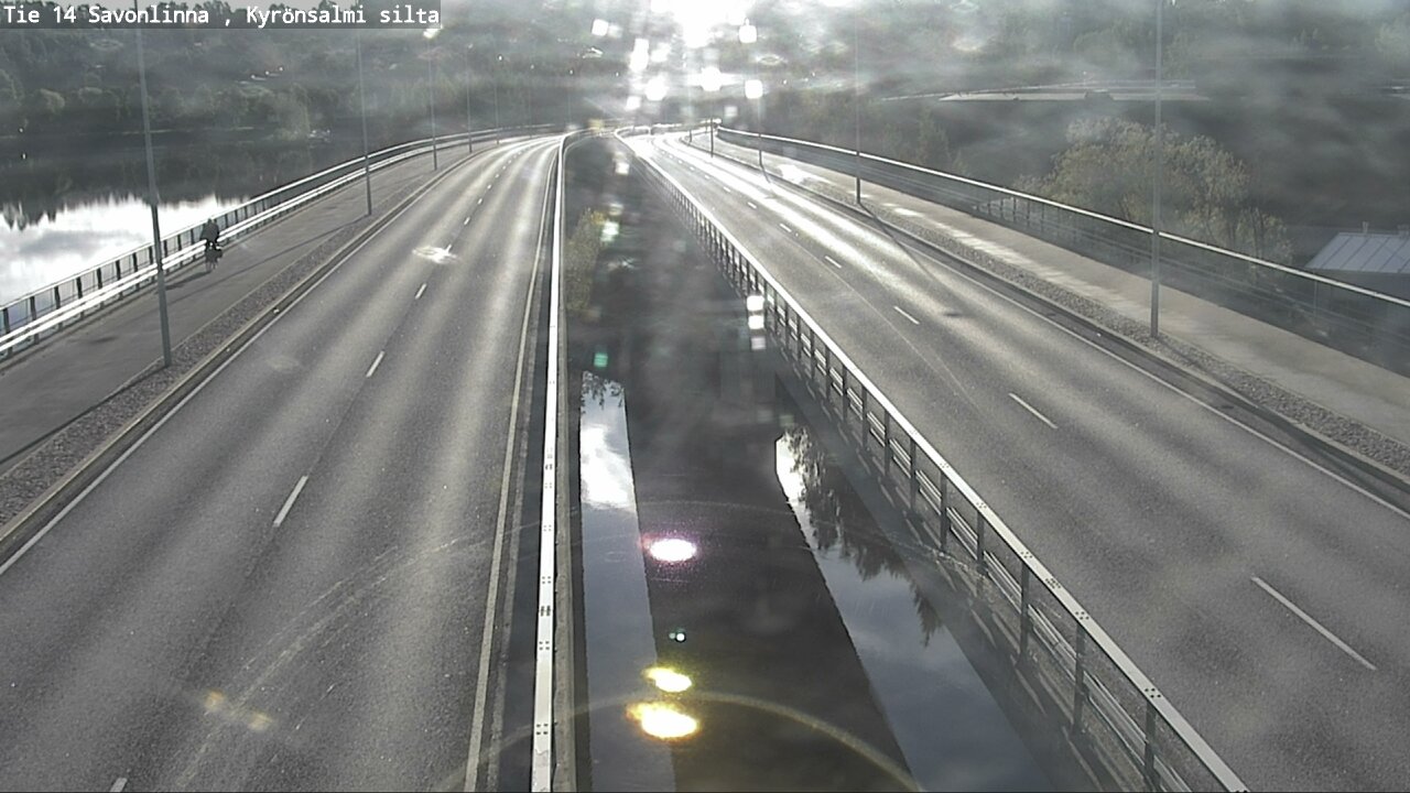 Weather Camera Image Road 14 Savonlinna, Kyrönsalmi, Savonlinna, Etelä-Savo