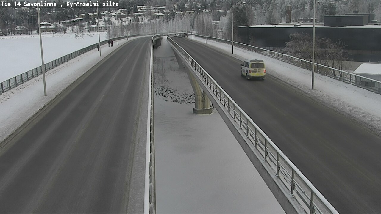 Weather Camera Image Road 14 Savonlinna, Kyrönsalmi, Savonlinna, Etelä-Savo