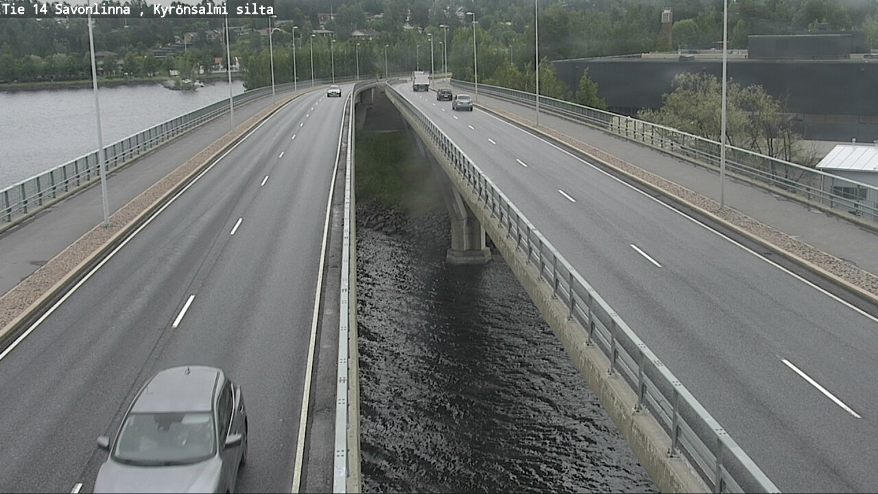 Weather Camera Image Road 14 Savonlinna, Kyrönsalmi, Savonlinna, Etelä-Savo