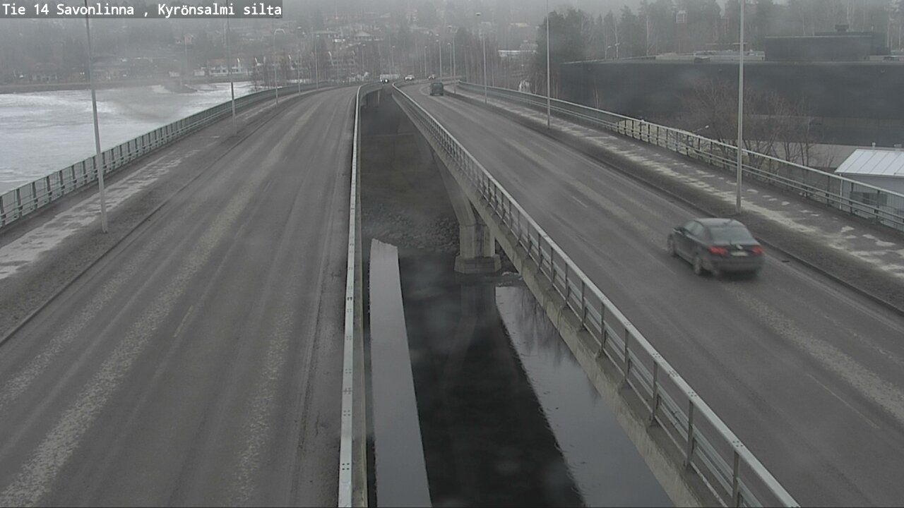 Weather Camera Image Väg 14 Nyslott, Kyrönsalmi, Savonlinna, Etelä-Savo