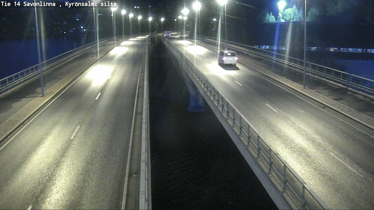 Weather Camera Image Road 14 Savonlinna, Kyrönsalmi, Savonlinna, Etelä-Savo