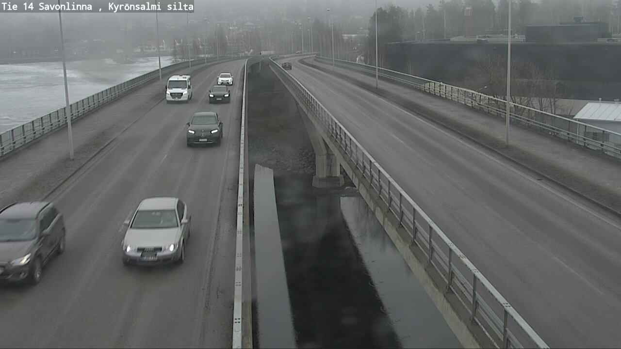 Weather Camera Image Väg 14 Nyslott, Kyrönsalmi, Savonlinna, Etelä-Savo