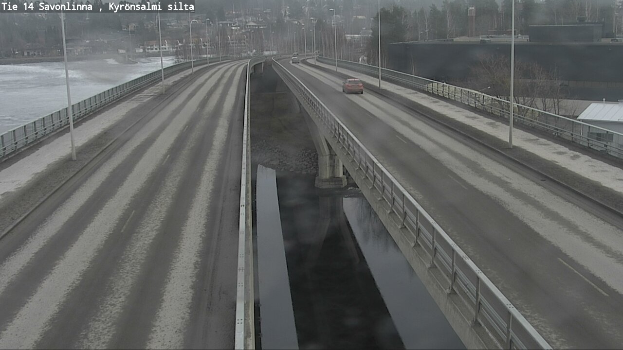 Weather Camera Image Väg 14 Nyslott, Kyrönsalmi, Savonlinna, Etelä-Savo