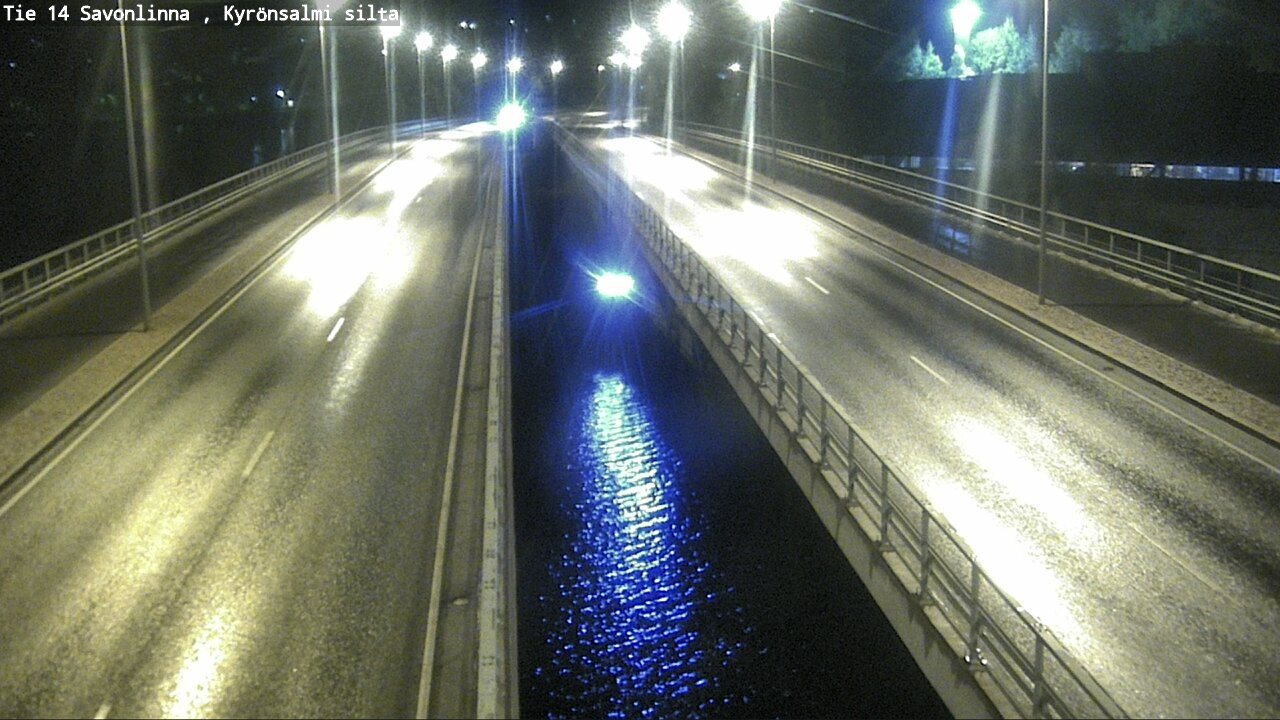 Weather Camera Image Road 14 Savonlinna, Kyrönsalmi, Savonlinna, Etelä-Savo