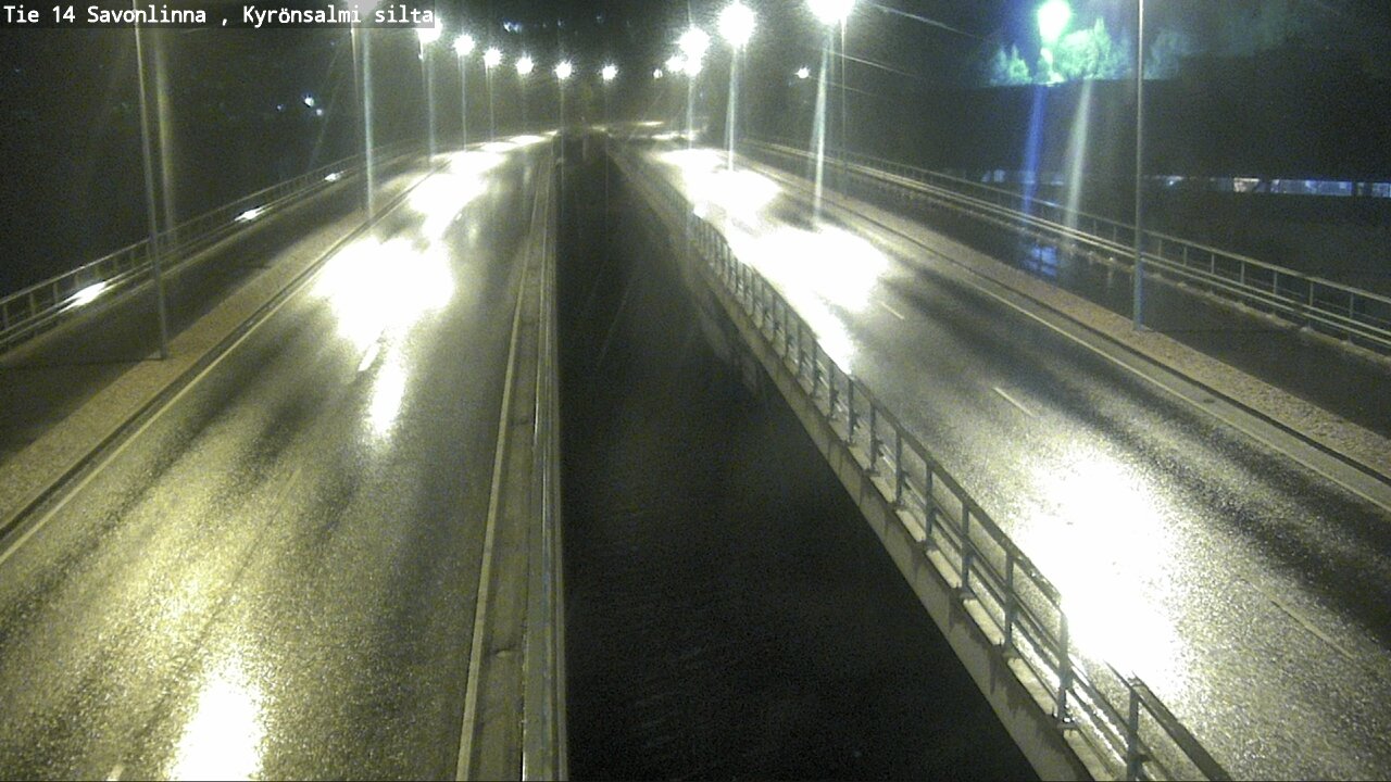 Weather Camera Image Road 14 Savonlinna, Kyrönsalmi, Savonlinna, Etelä-Savo