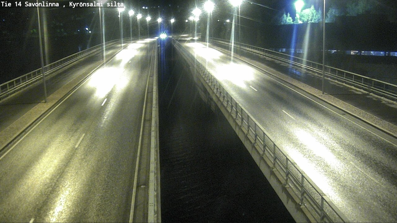 Weather Camera Image Road 14 Savonlinna, Kyrönsalmi, Savonlinna, Etelä-Savo