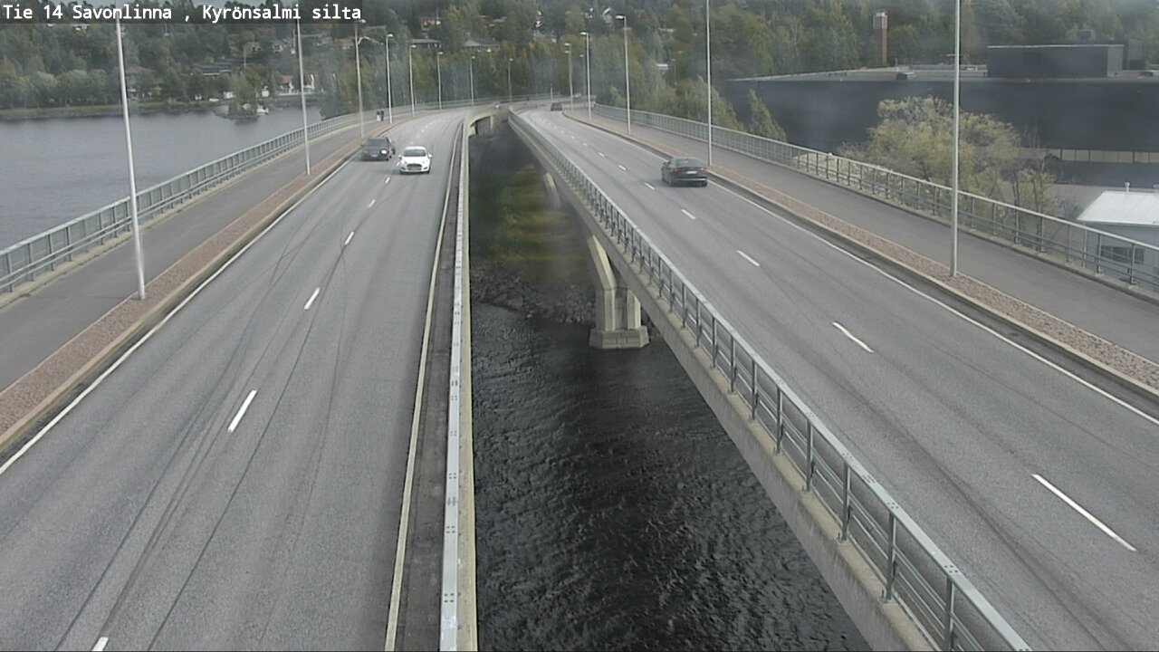 Weather Camera Image Road 14 Savonlinna, Kyrönsalmi, Savonlinna, Etelä-Savo