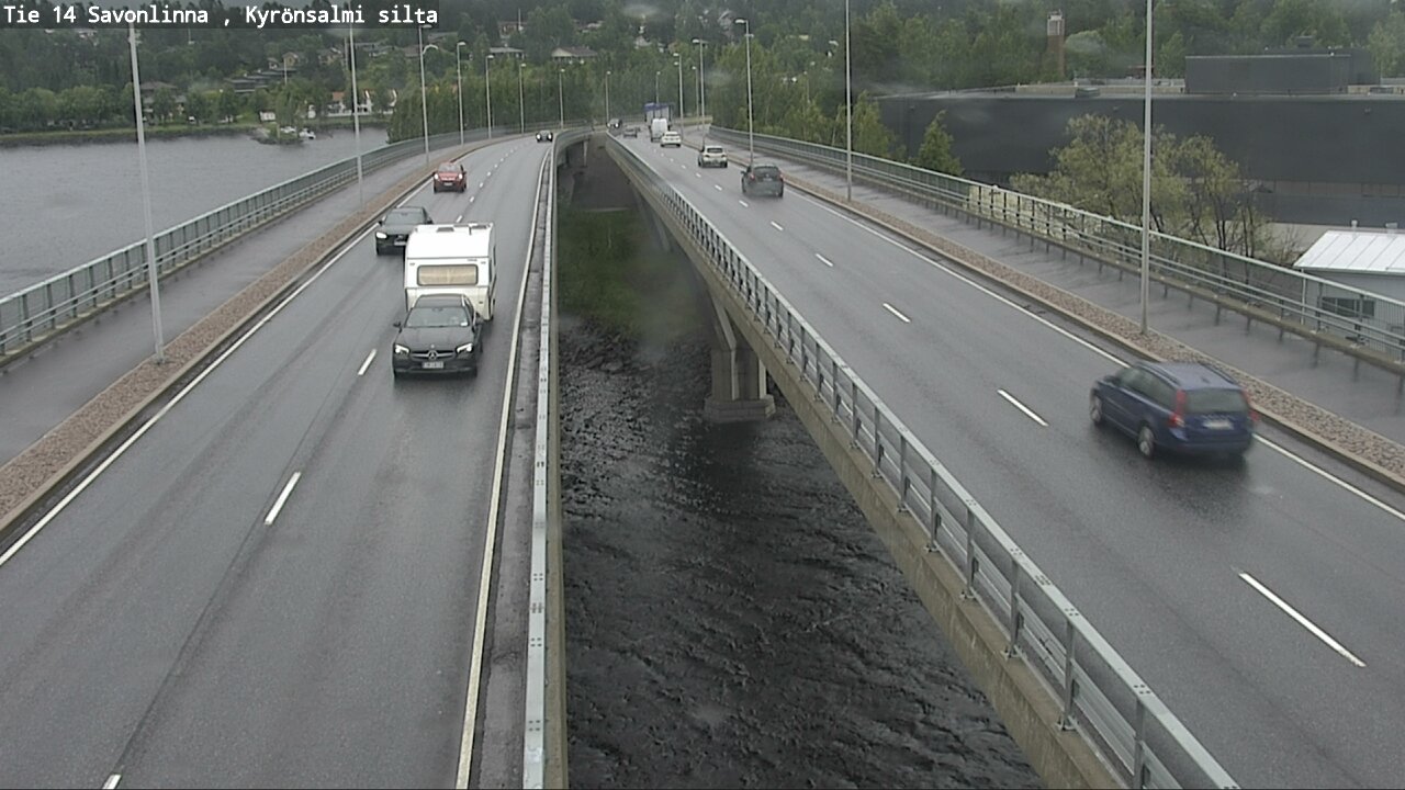 Weather Camera Image Väg 14 Nyslott, Kyrönsalmi, Savonlinna, Etelä-Savo