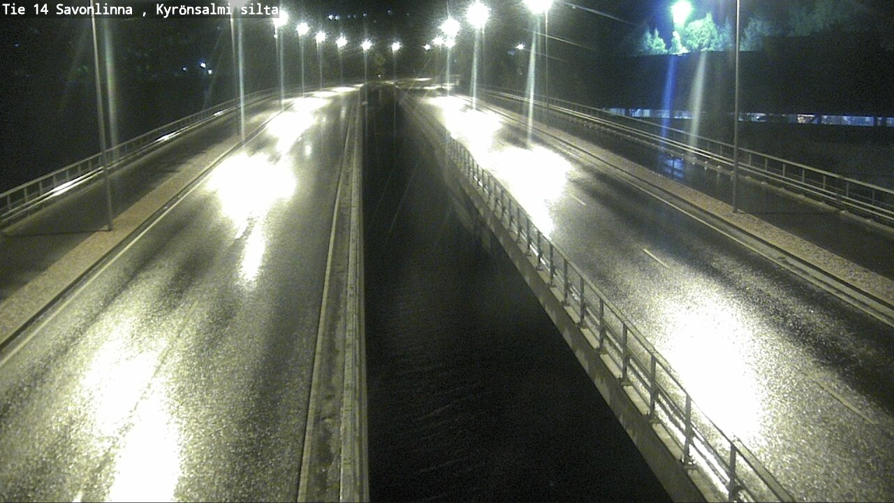 Weather Camera Image Road 14 Savonlinna, Kyrönsalmi, Savonlinna, Etelä-Savo