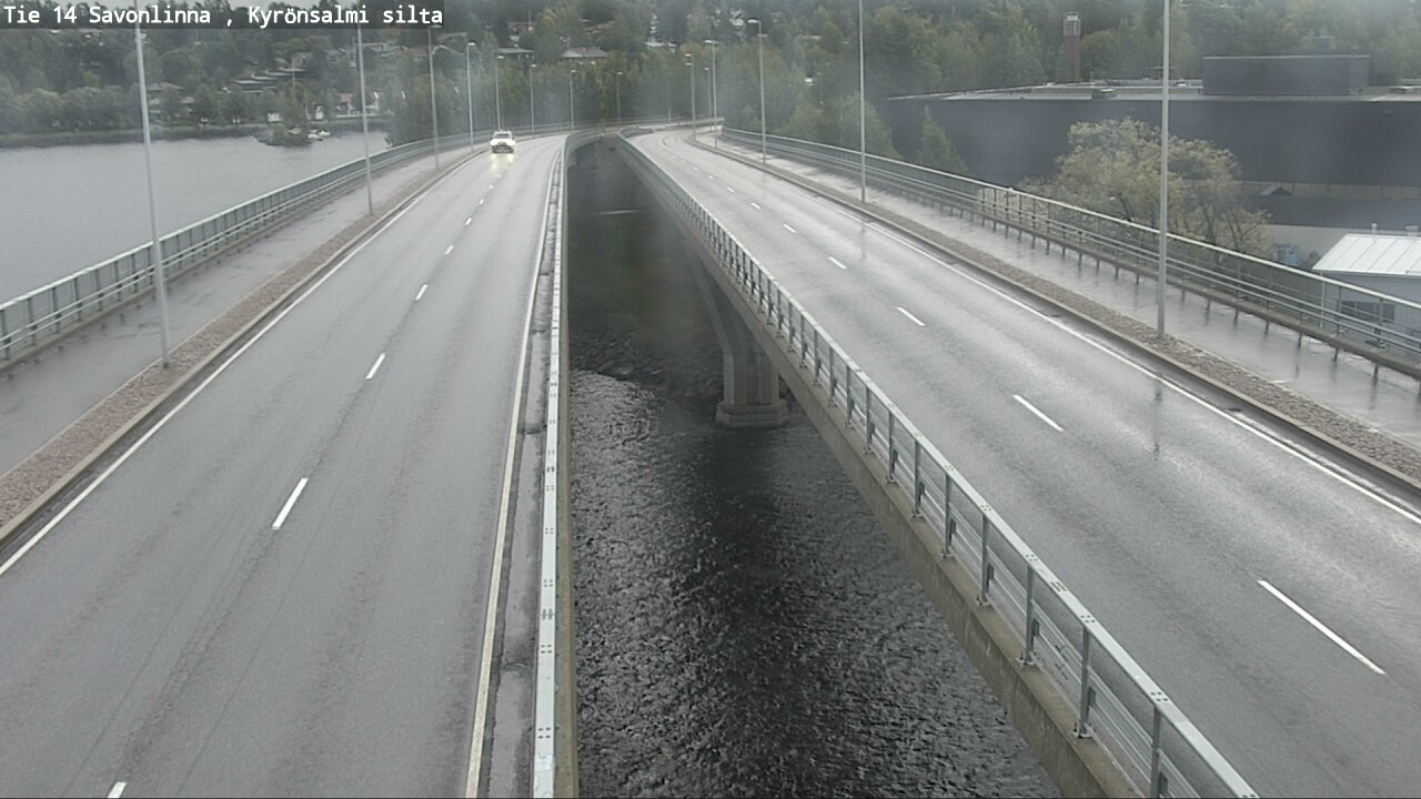 Weather Camera Image Road 14 Savonlinna, Kyrönsalmi, Savonlinna, Etelä-Savo