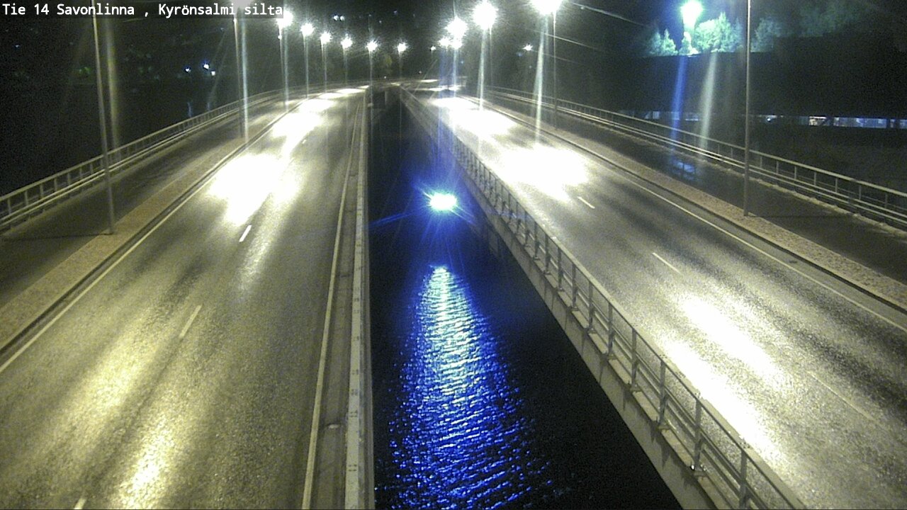 Weather Camera Image Road 14 Savonlinna, Kyrönsalmi, Savonlinna, Etelä-Savo